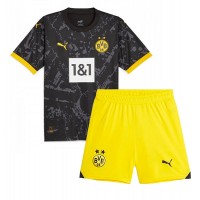 Borussia Dortmund Julian Ryerson #26 Bortedraktsett Barn 2024-25 Kortermet (+ Korte bukser)